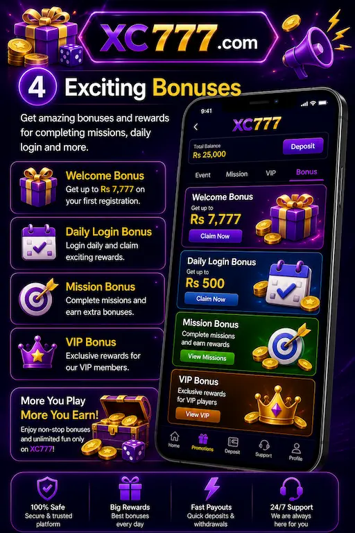 xc777 bonuses